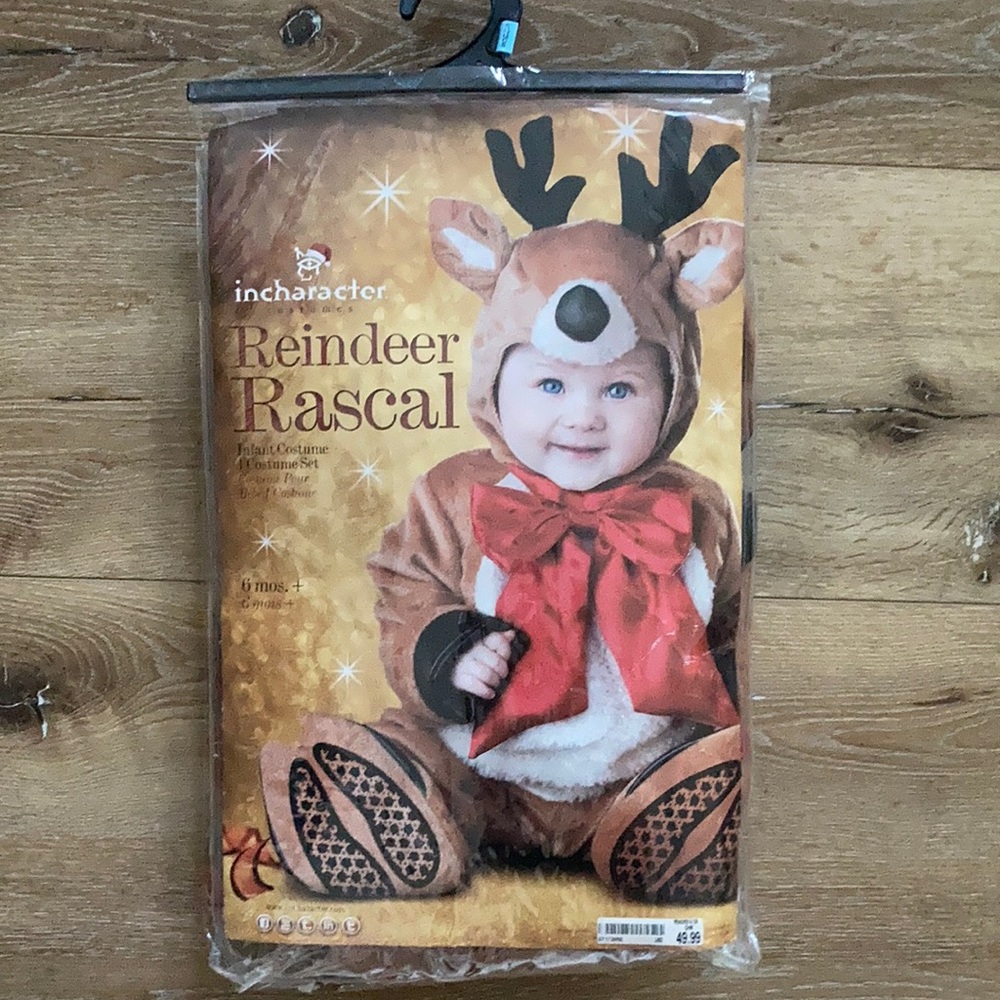 Reindeer Infant Costume size 6-12 month
